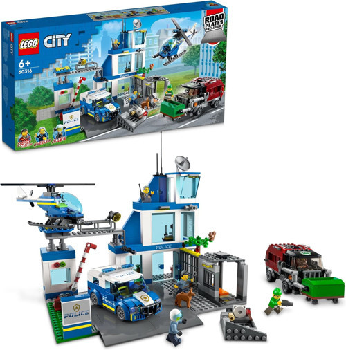 City 60316 Police Station +6 Yaş (668 Parça)