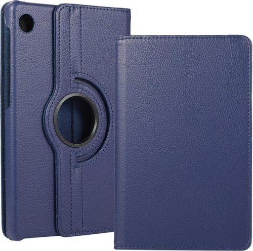 Samsung Galaxy Tab A9 Kılıf 360 Derece Dönerli Yatay ve Dikey Standlı Deri Kılıf