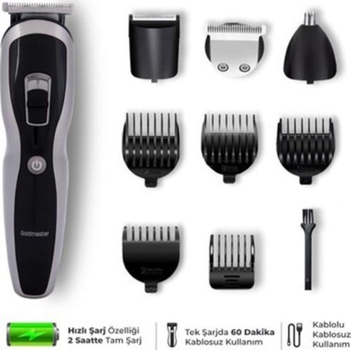 Erkek Bakım Seti Islak & Kuru Kullanım Gm-8147 Quick 9 In 1