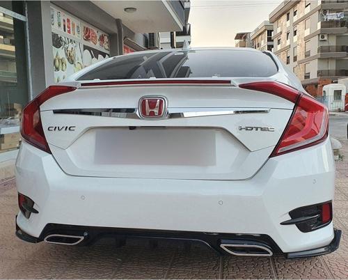 Honda Civic Fc5 Klasik Difüzör Piano Black 2016