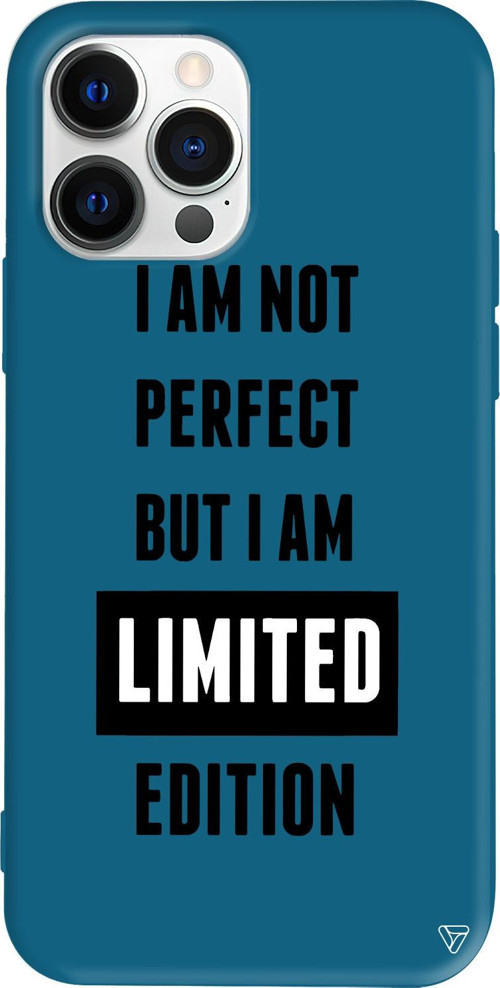 iPhone 15 Pro Uyumlu Lacivert Renkli Silikon Limited Telefon Kılıfı