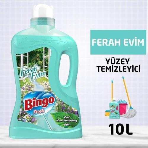 Fresh Yüzey Temizleyici 2,5 Lt Ferah Evim Ekonomi Paketi 4'lü