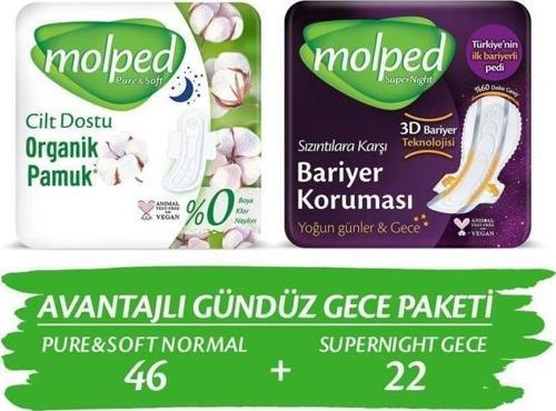 Pure Soft Normal 46 Lı Supernıght 22 Li Gece&gündüz Paketi