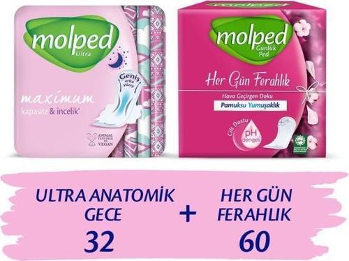 Ultra Anatomik 32'li Gece Her Gün Ferahlık 60'lı