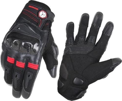 MC57W Carbon Dokunmatik Yazlık Kadın Motosiklet Eldiveni