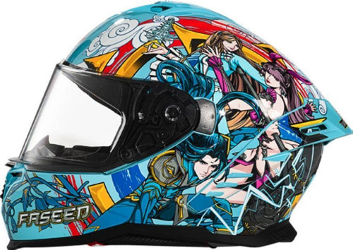865 Douluo Full Face Motosiklet Kaskı