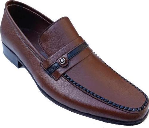 3157-24 Hakiki Deri Kösele Erkek Ayakkabı