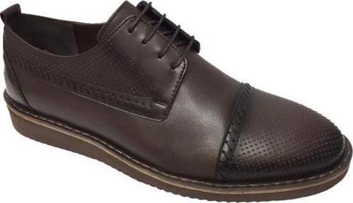 164 Hakiki Deri Düz Taban Erkek Ayakkabı