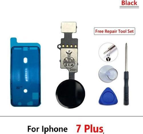 iphone 7 PLUS home tuşu Toz Batnı Tamir seti Tıkım SİYAH