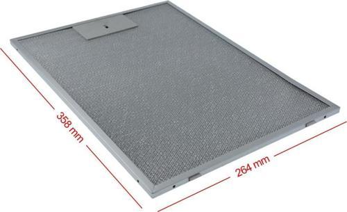 Davlumbaz Metal Yağ Filtresi, 26.4x35.8 cm