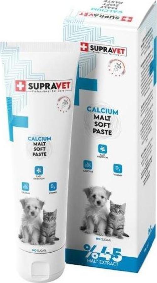 Calcium Kedi ve Köpekler için Kalsiyum Malt Paste 100 Gr