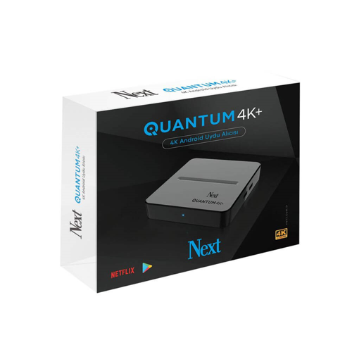 Quantum 4K+ Android Uydu Alıcısı + Air Mouse Hediyeli