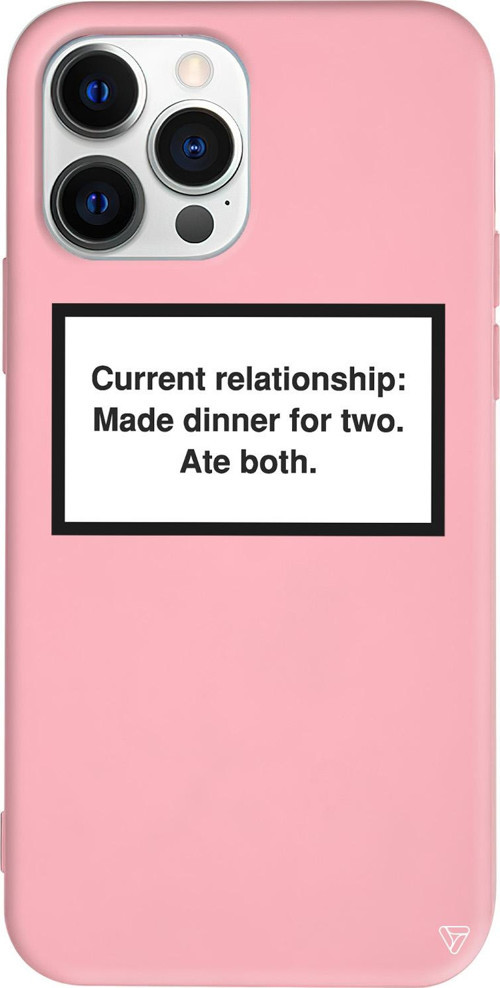iPhone 15 Pro Uyumlu Pembe Renkli Current relationship: Made dinner for two. Ate both.