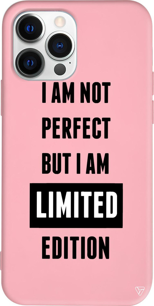 iPhone 15 Pro Uyumlu Pembe Renkli Silikon Limited Telefon Kılıfı