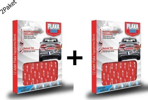 Plaka Yapıştırma Bandı 3M Güvencesi ile 24Adet 95x30mm 2 Paket