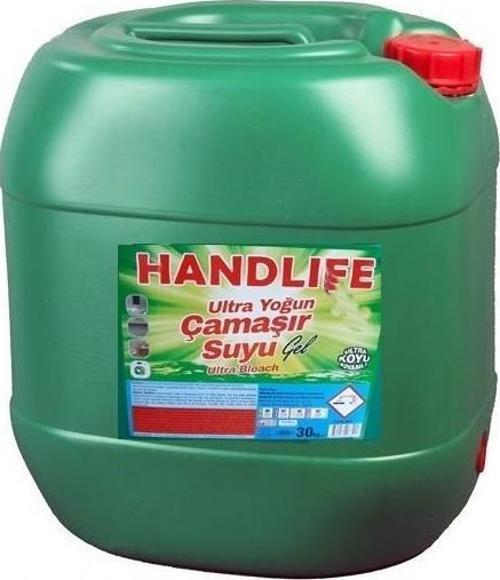 Hantlıfe Ultra Kıvamlı Çamaşır Suyu 30kg  Bidon