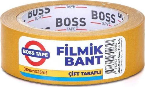 Boss Çokamaçlı Çift Taraflı Filmik Bant 36mmx25mt
