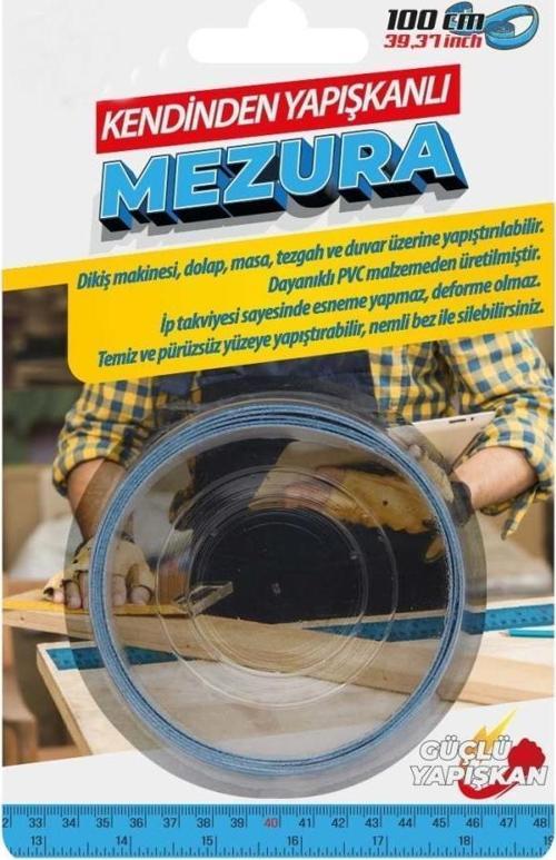 Kendinden Yapışkanlı Mezura 100CM