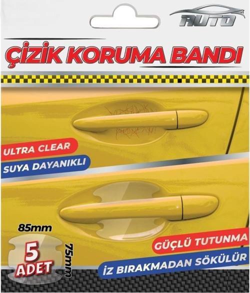 Oto Kapı Tutamaç İç Kısım Çizik Koruma Bandı 5Adet