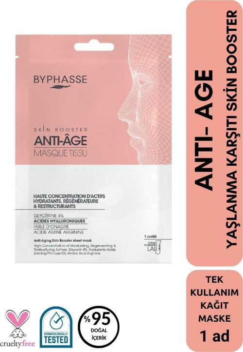 Anti Age Yaşlanma Karşıtı Skin Booster Kağıt Yüz Maskesi 1ad