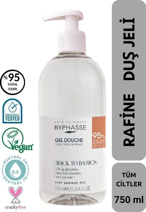 Back To Basics Rafine Duş Jeli Tüm Cilt Tipleri 750ml