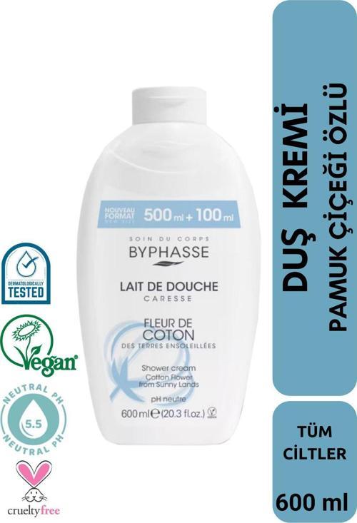 Caresse Pamuk Çiçeği Özlü Kremli Duş Jeli 600ml