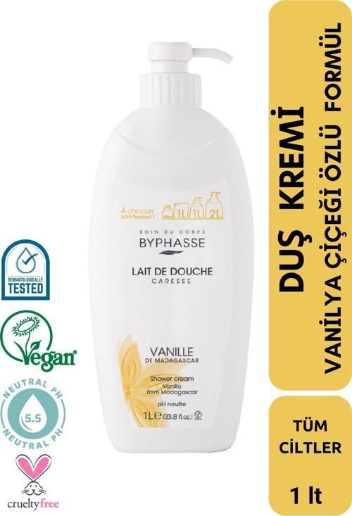 Caresse Vanilya Çiçeği Özlü Duş Kremi 1000ml