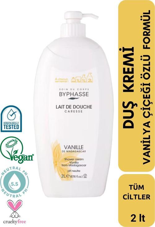 Caresse Vanilya Çiçeği Özlü Kremli Duş Jeli 2000ml