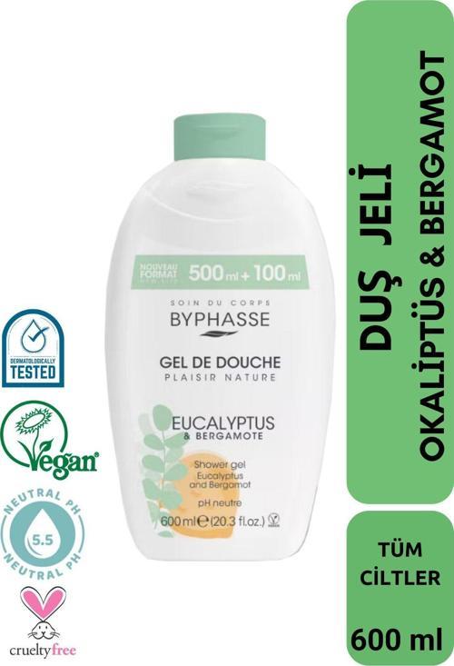 Plaisir Natura Okaliptus & Bergamot Duş Jeli 600ml