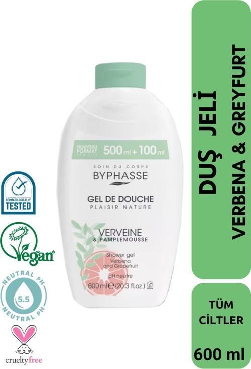 Plaisir Natura Verbena & Greyfurt Duş Jeli 600ml