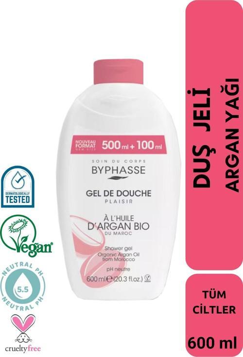 Plaisir Organik Argan Yağı Duş Jeli 600ml