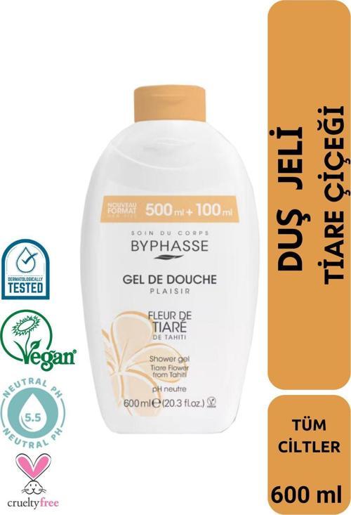 Plaisir Tiare Çiçeği Duş Jeli 600ml