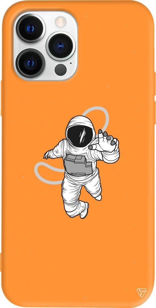 iPhone 15 Pro Uyumlu Turuncu Renkli Silikon Touch Telefon Kılıfı