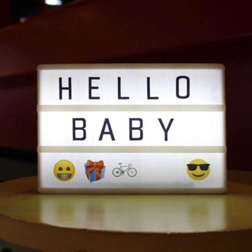 A6 Lightbox Led Işıklı Yazı Panosu Dekoratif Hediyelik