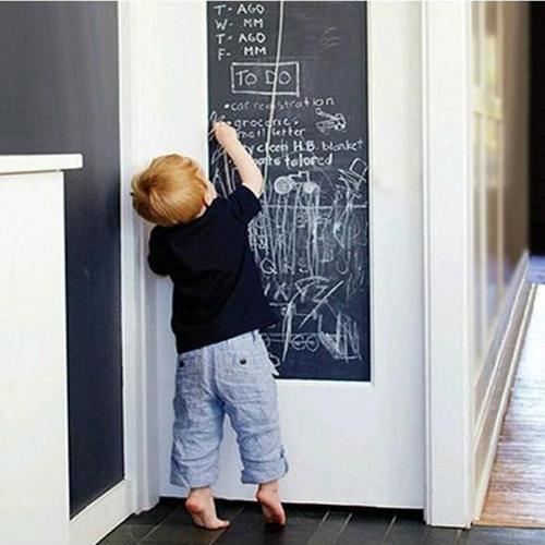 Yapışkanlı Kara Tahta Yazı Tahtası Sticker Blackboard