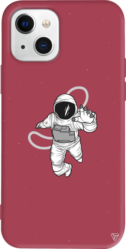 iPhone 15 Uyumlu Bordo Renkli Silikon Touch Space Koleksiyonu Telefon Kılıfı