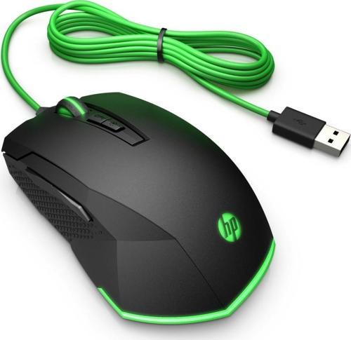Pavilion 200 5Js07Aa Siyah Kablolu Optik Oyuncu Mouse RGB 3200 Dpı