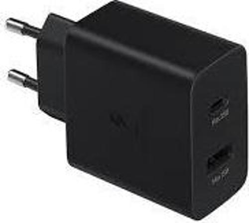 EP-TA220N Siyah 35W Çift Çıkışlı USB Type-C Şarj Adaptörü