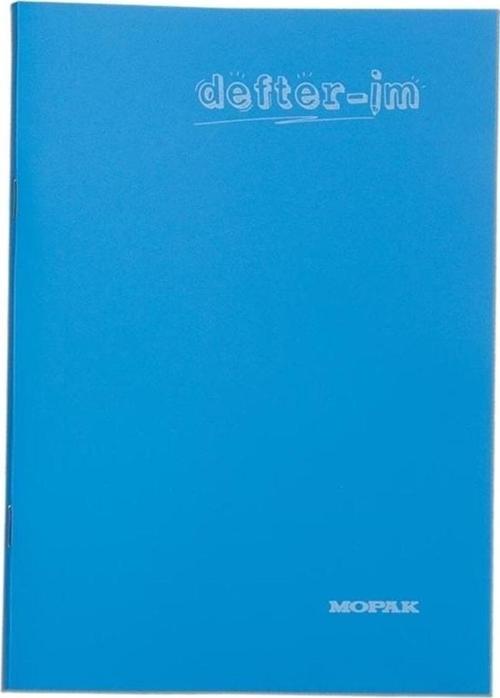 A4 Plastik Kapak Defter 40 Yaprak Çizgili 3 Adet