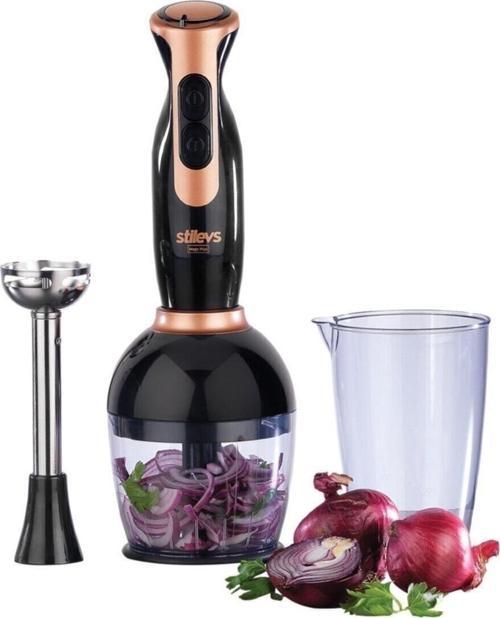 Mago Plus Siyah Bakır El Blender Seti