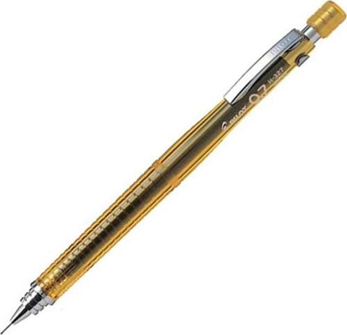 Mekanik Kurşun Kalem 0,7mm Şeffaf Sarı N:H-327-YT