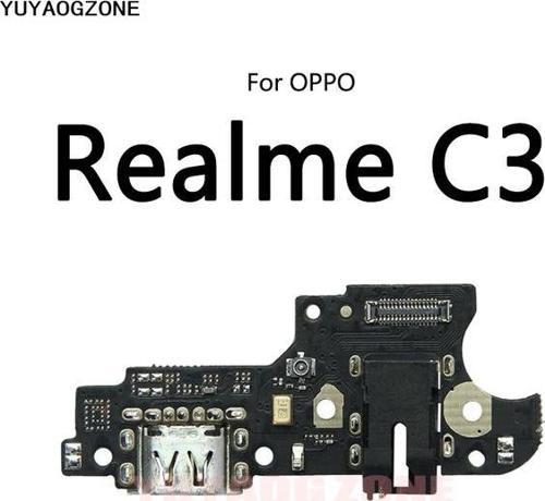 OPPO REALME C3 Şarj Soketi Kulaklık Soketi orj