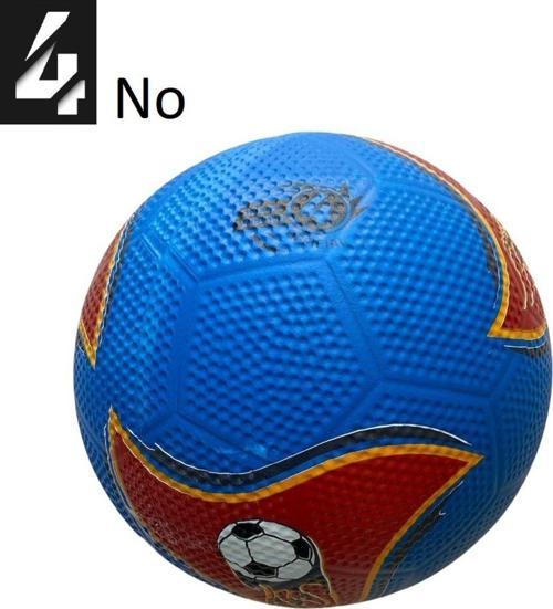 Kauçuk Futbol Topu No:4 Her Zemine Uygun Maç Topu