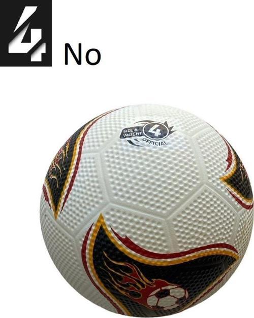 Kauçuk Futbol Topu No:4 Her Zemine Uygun Maç Topu