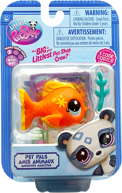 Littlest Pet Shop Tekli Figür 00522 G7#72 TURUNCU BALIK