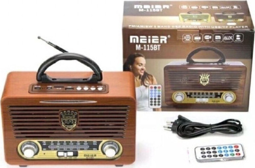 115 Bt Bluetoothusb Sd Kart Girişli Kumandalı Radyo Mp3