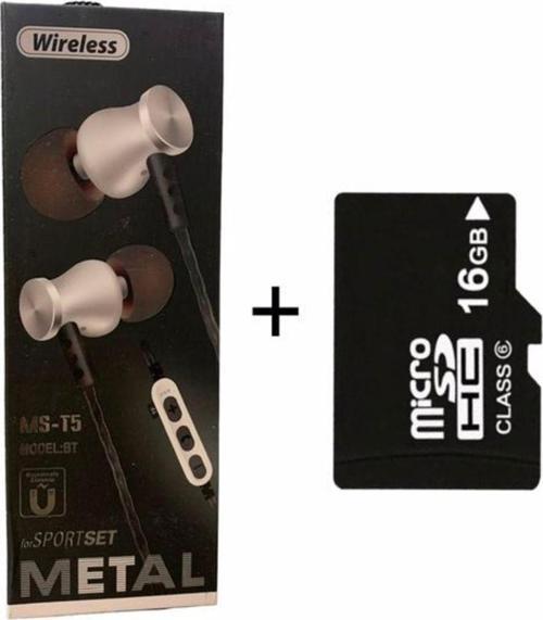 16 Gb Hafıza Kartı Hediyeli Bluetooth Kulaklık Mp3 Çalar