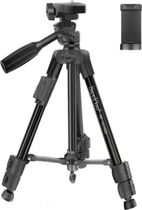 Np-3180S 129 Cm Tripod Bluetooth Kumandalı Profesyonel Telefon Kamera Tutucu Çantalı Tripot