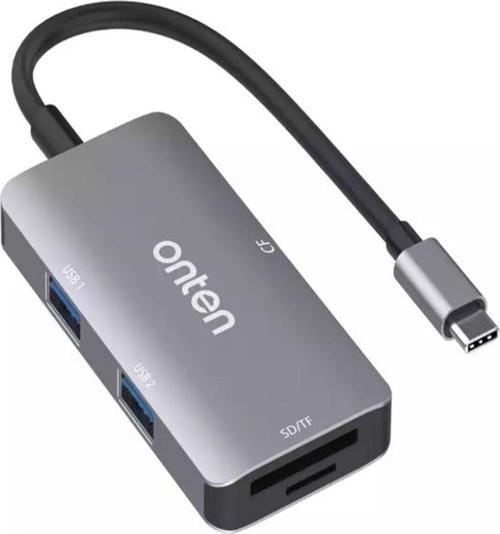 Otn-91182 Type C Girişli Usb-C Çoklu Kart Okuyucu Macbook Tablet Pc Uyumlu Card Reader