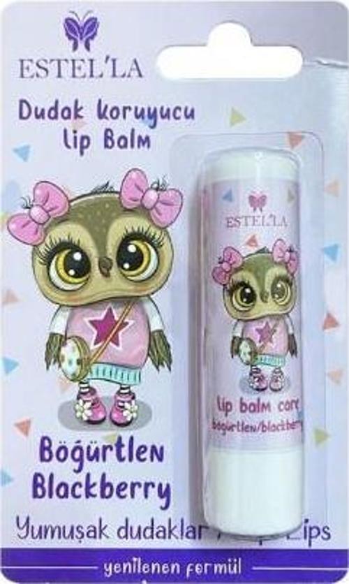 Çocuk Dudak Koruyucu Lip Balm - Böğürtlen
